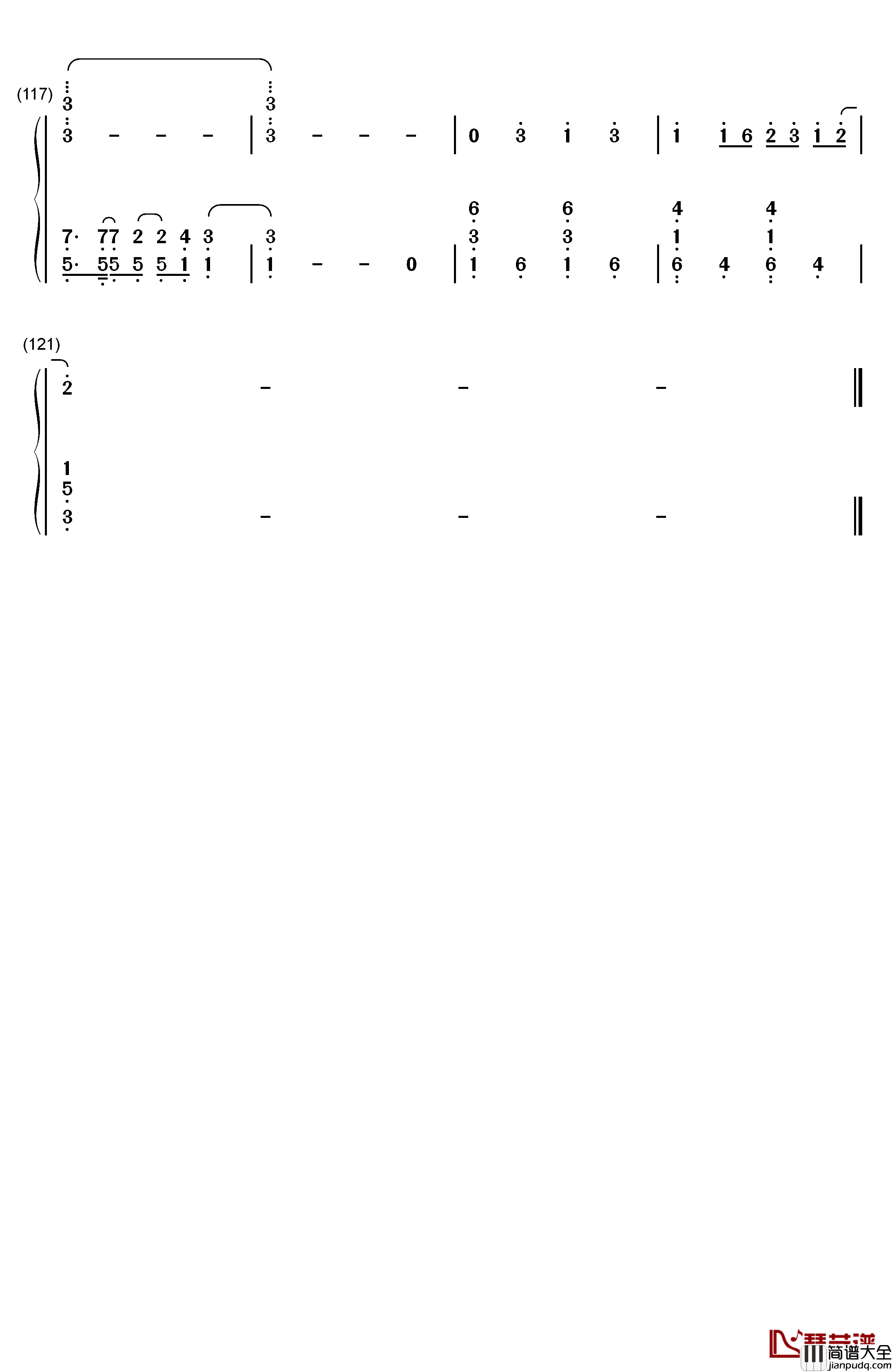 Neon_Lights钢琴简谱_数字双手_Demi_Lovato