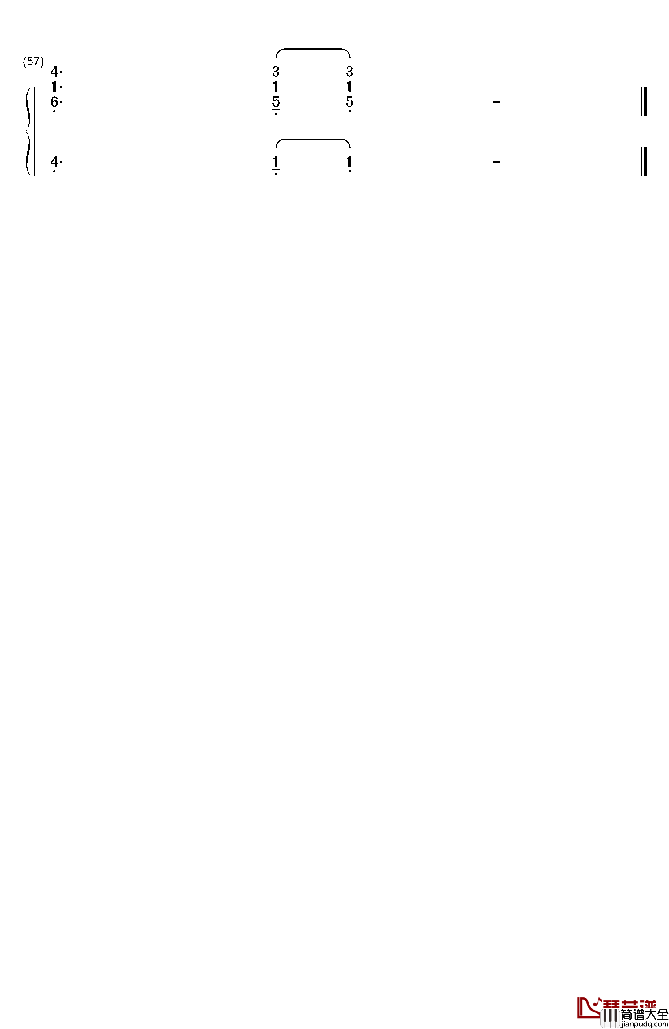 The_Weight钢琴简谱_数字双手_Shawn_Mendes