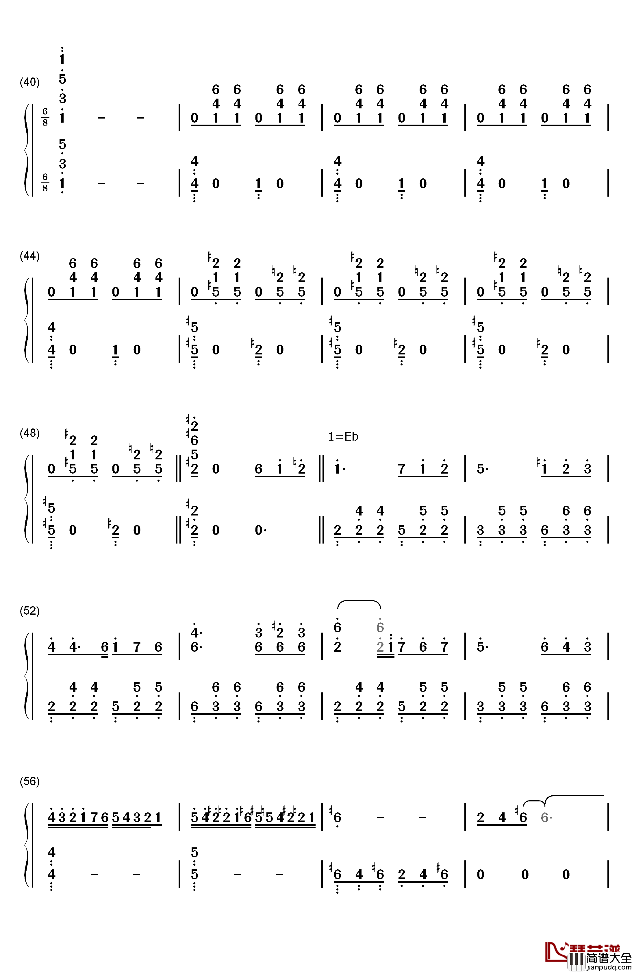 君のスカート丈に首ったけ钢琴简谱_数字双手_川田瑠夏
