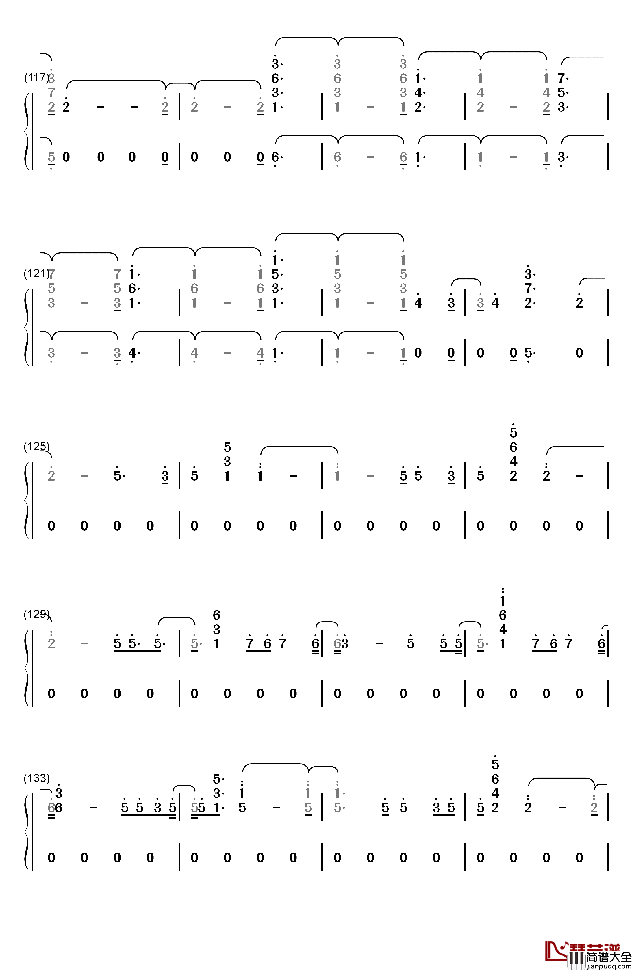 Capital_Letters钢琴简谱_数字双手_Hailee_Steinfeld