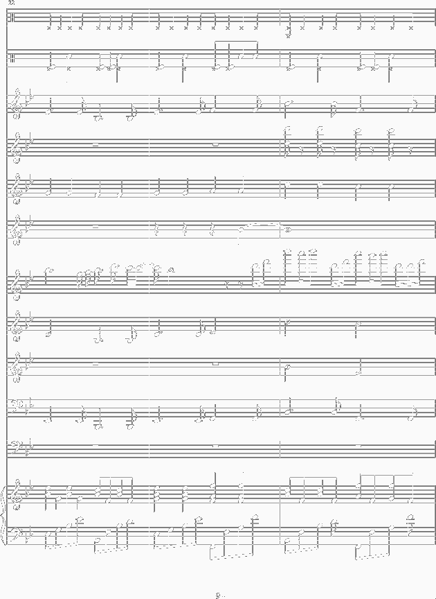 黑白猪简谱_圆圆怕蚊子演唱