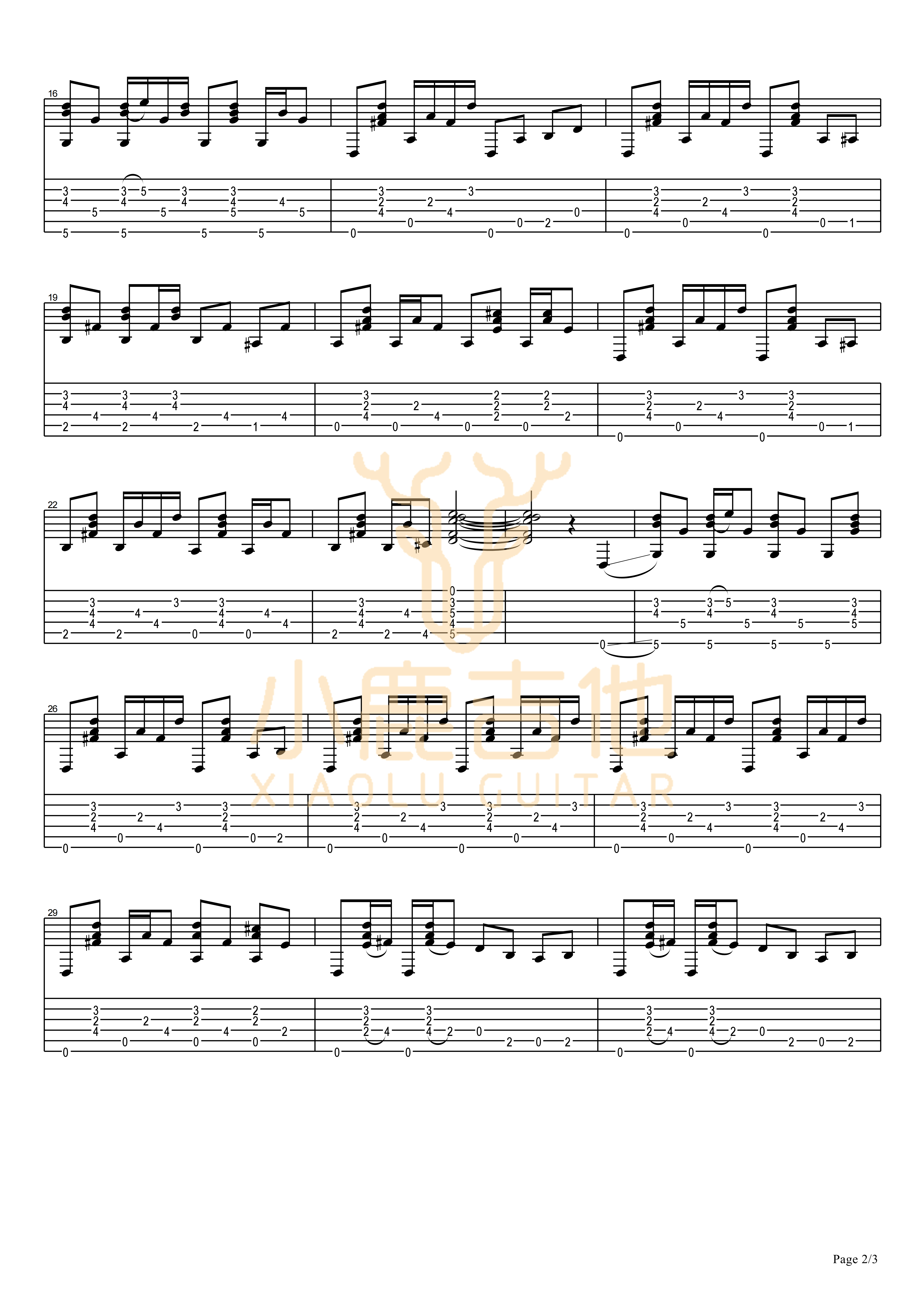 Do I Ever Cross Your Mind吉他谱_TommyEmmanuel_DoIEverCrossYourMind_小鹿吉他