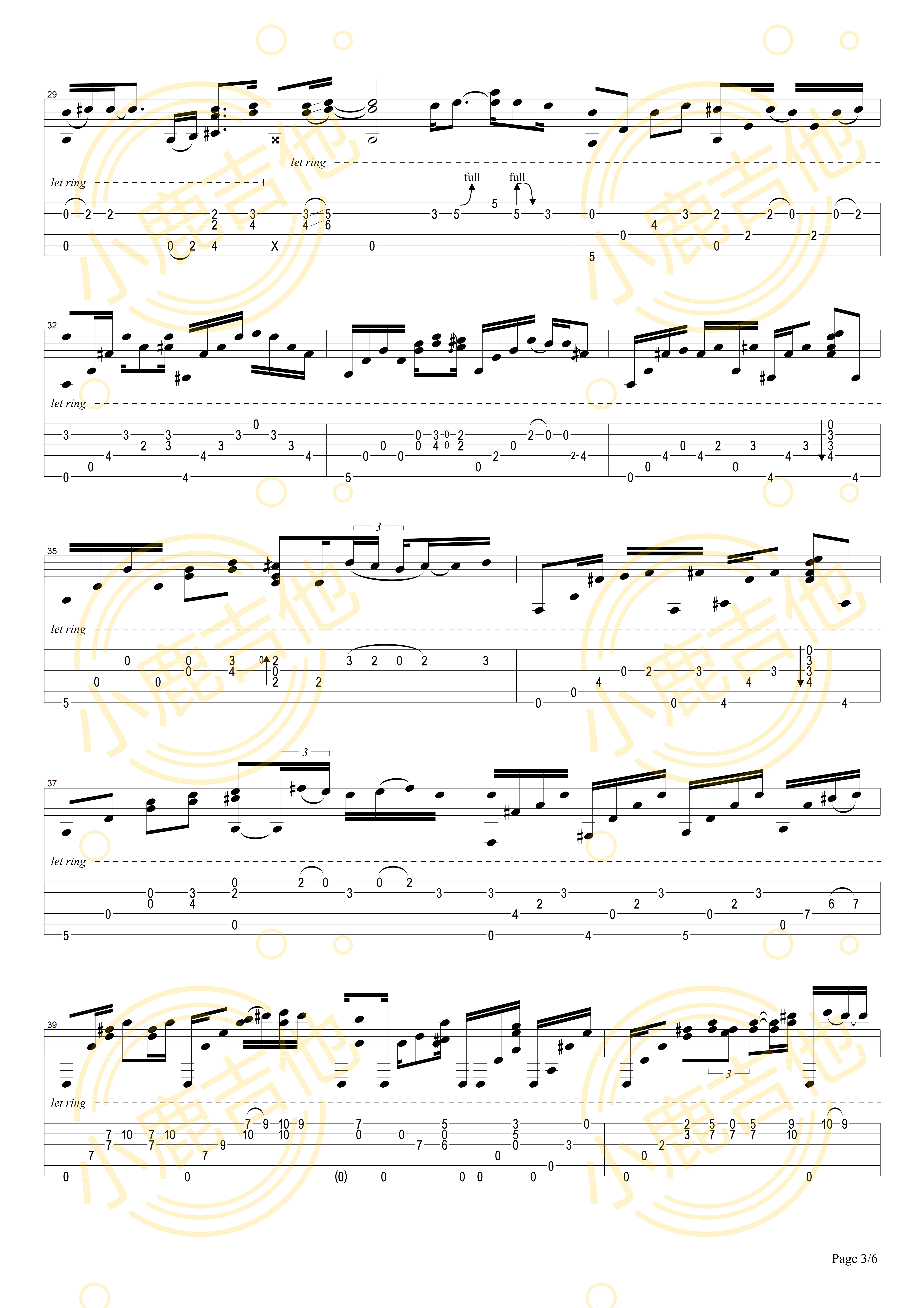 Imagine Live On Youtube吉他谱_TommyEmmanuel_ImagineLiveOnYoutube_小鹿吉他