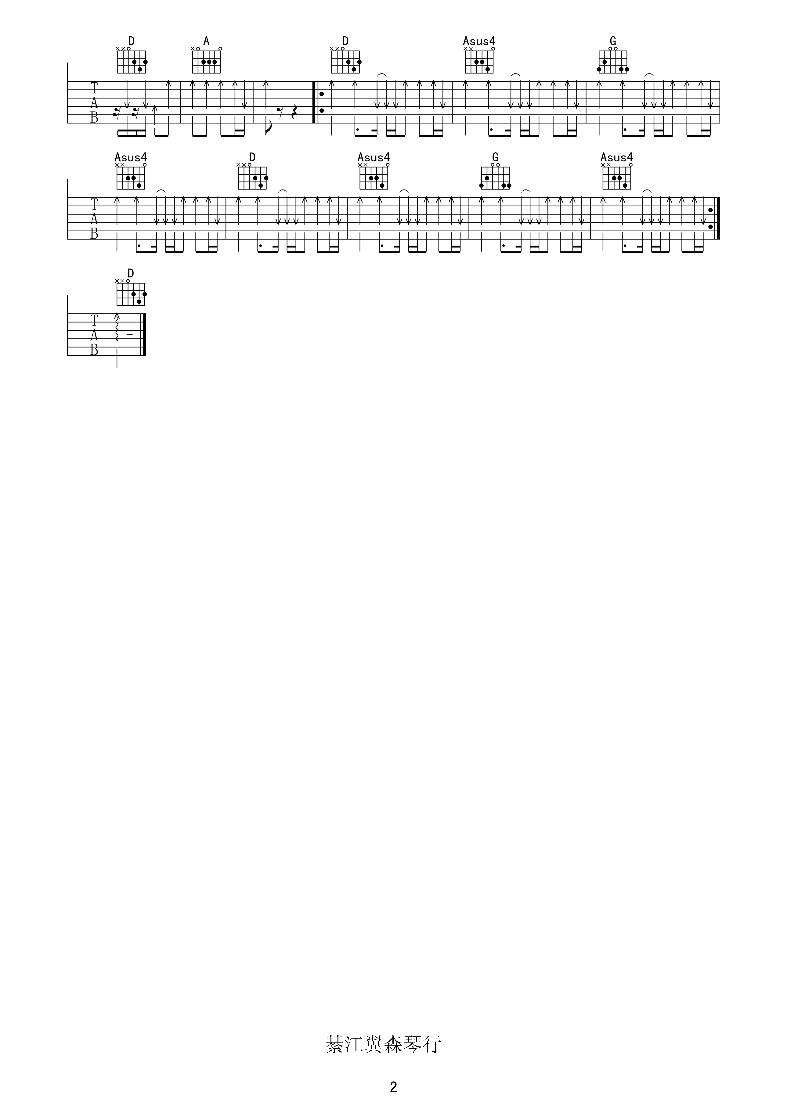 Jump then fall吉他谱_TaylorSwift_Jumpthenfall_网络转载_D调