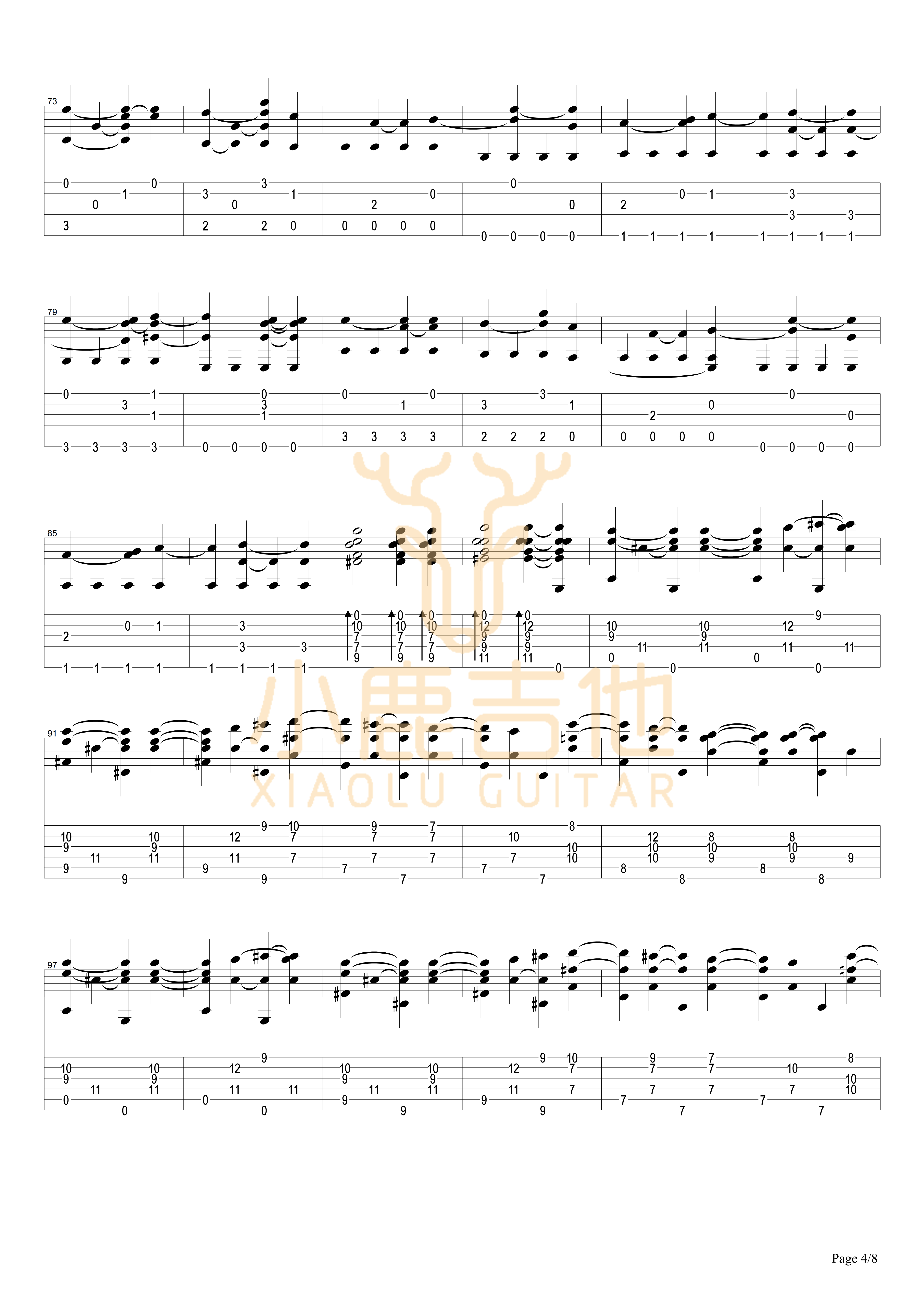 Locomotivation吉他谱_TommyEmmanuel_小鹿吉他