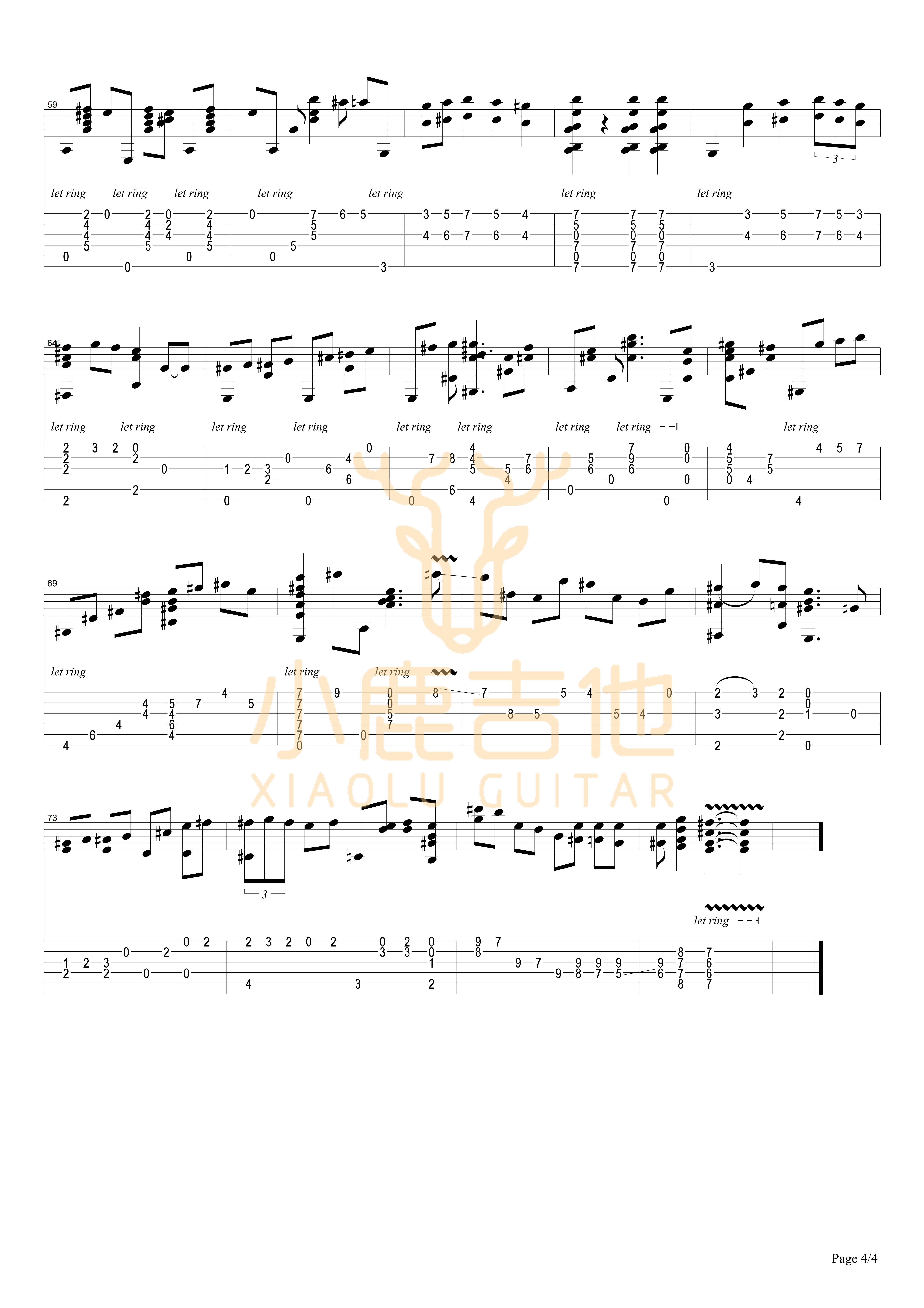 Ol Brother Hubbard吉他谱_Ol-Brother-Hubbard_Tommy-Emmanuel_小鹿吉他 