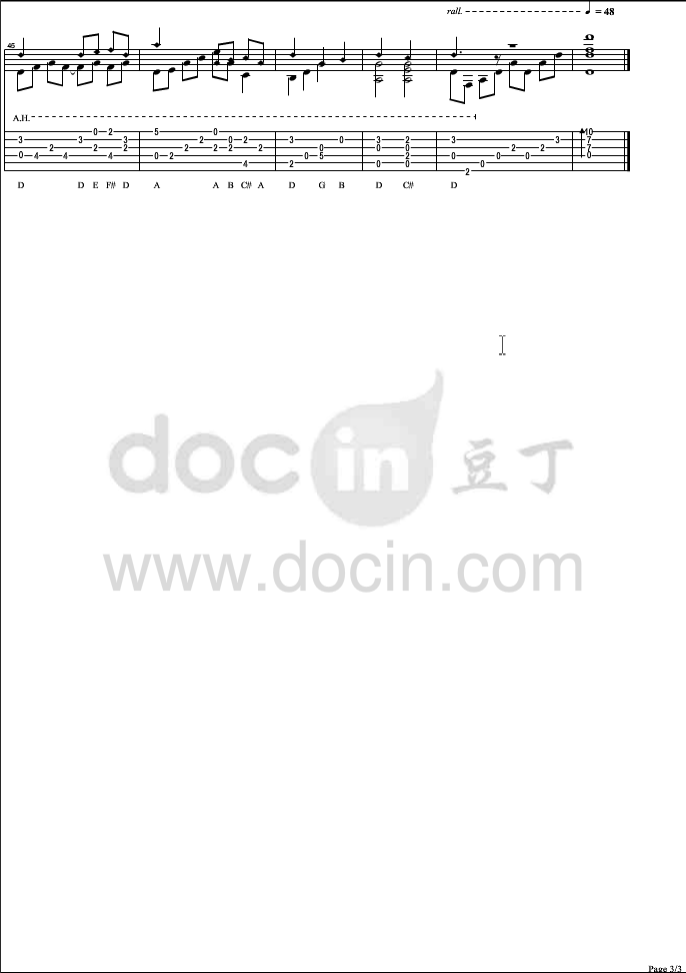 Sundial Dreams吉他谱_KevinKern_SundialDreams指弹谱C调六线_豆丁网_调_SundialDreams 