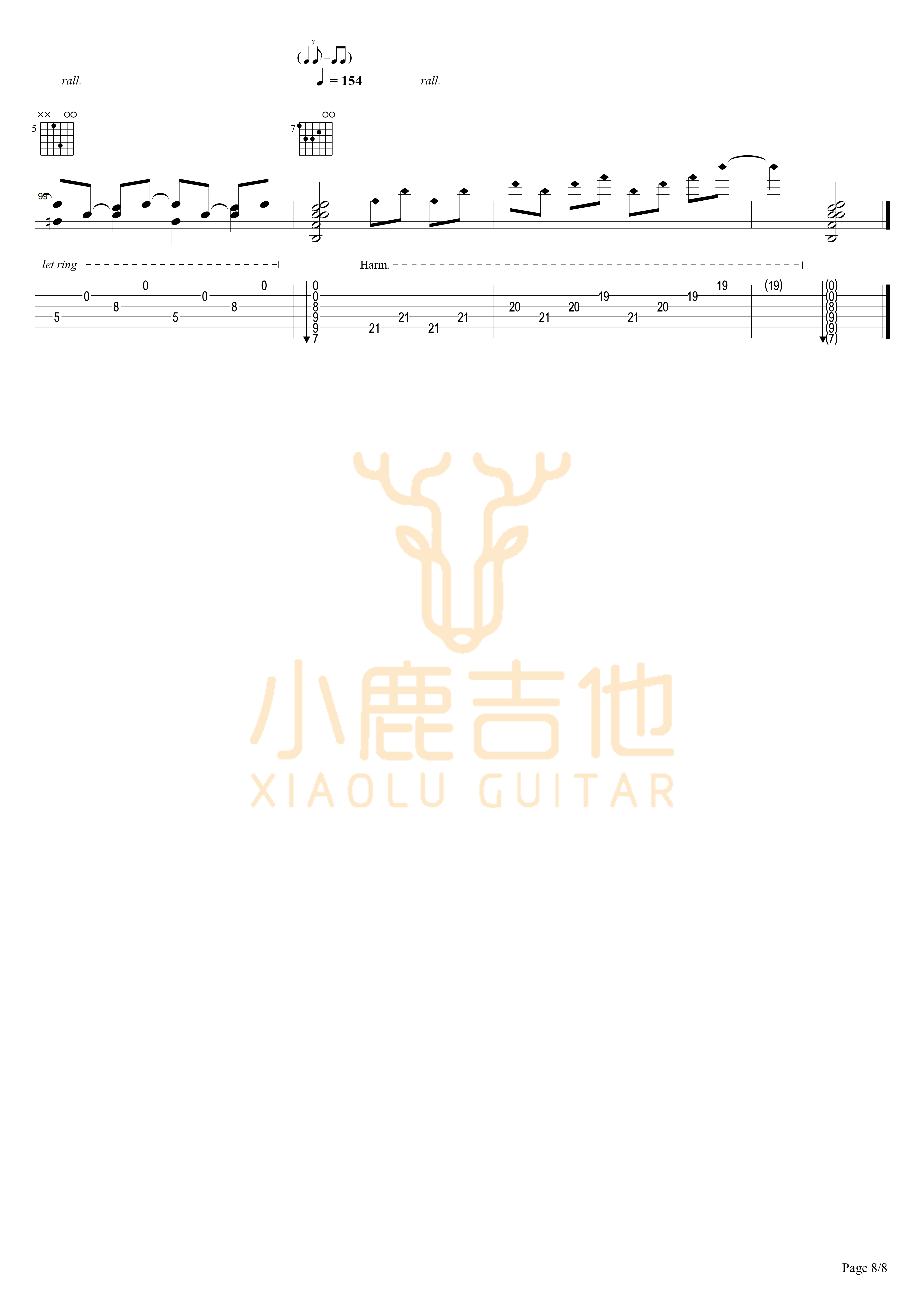 To B or Not to B吉他谱_TommyEmmanuel_ToBorNottoB-TommyEmm_小鹿吉他_ToBorNottoB