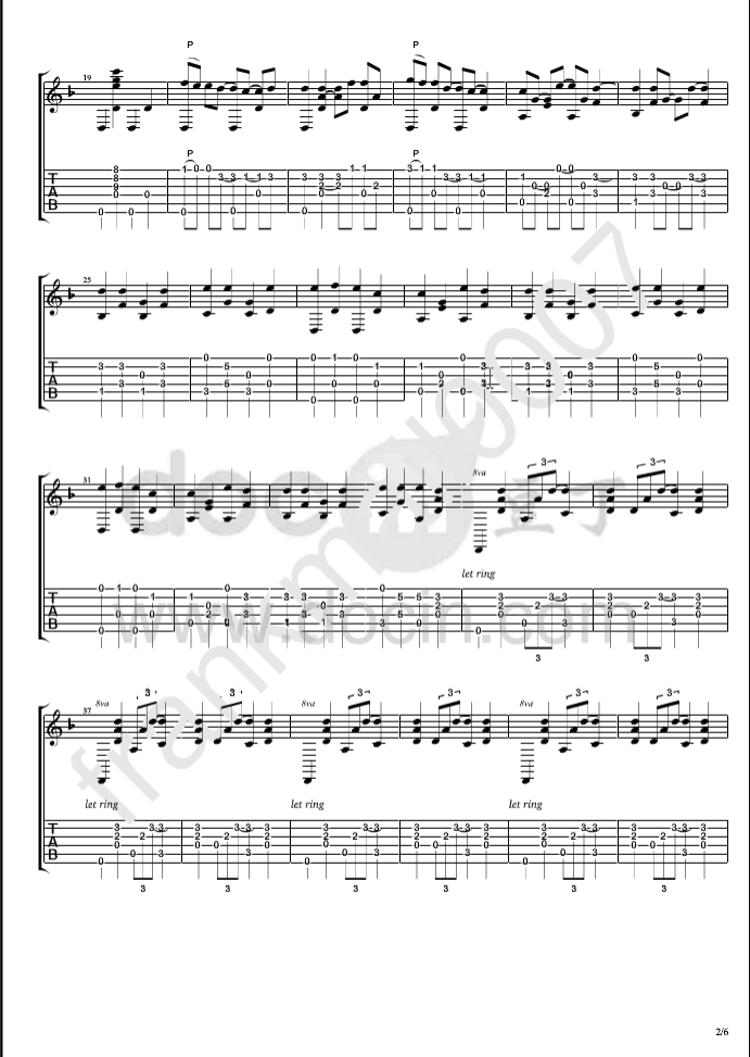 common ground吉他谱_AndyMcKee_commonground吉他指弹谱精选原_豆丁网_调_commonground