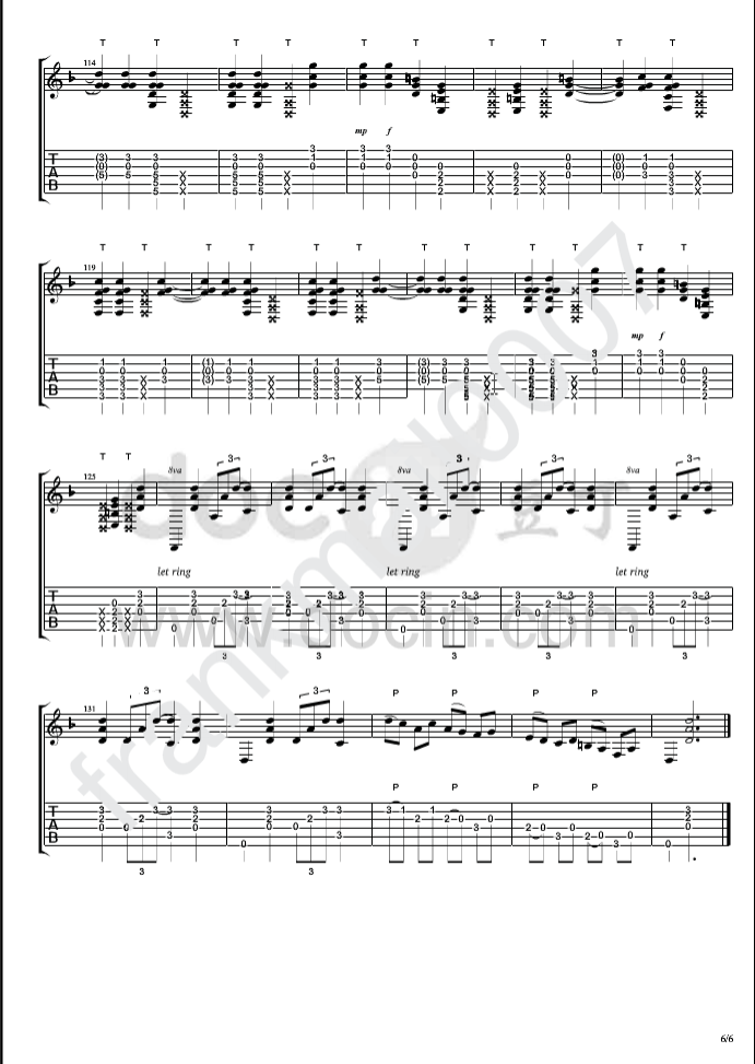 common ground吉他谱_AndyMcKee_commonground吉他指弹谱精选原_豆丁网_调_commonground
