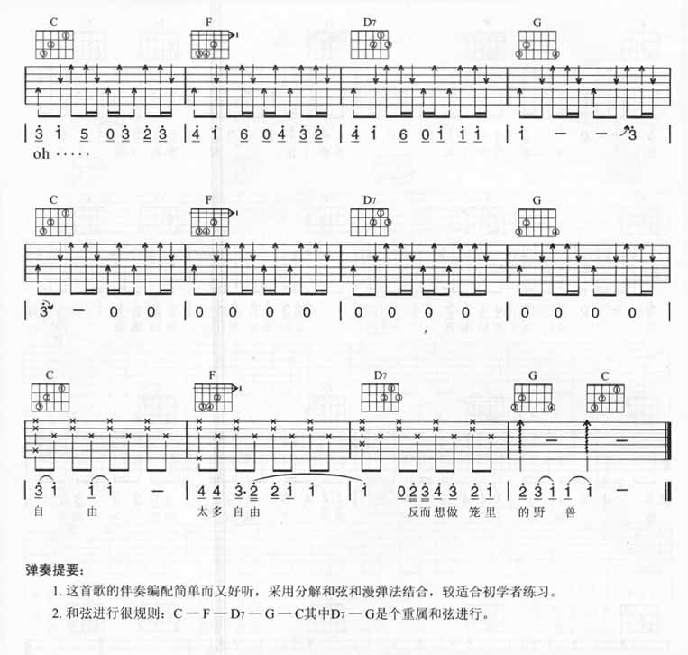 反而吉他谱_五月天_熊健民_C调