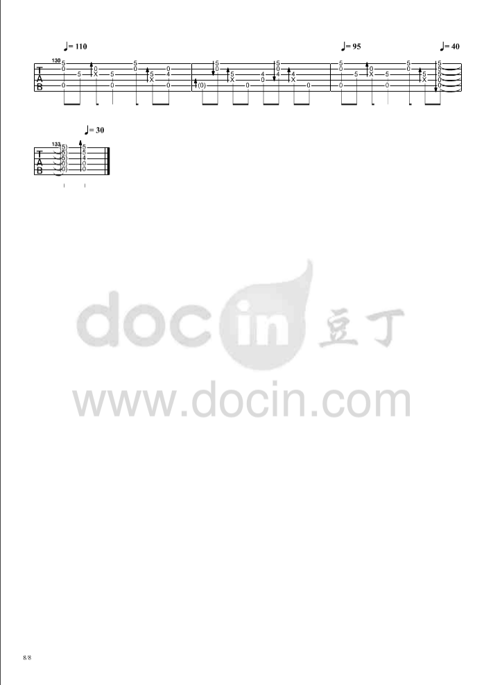 for you吉他谱_郑成河_foryou指弹谱D调六线谱_豆丁网编配_豆丁网_调_foryou 