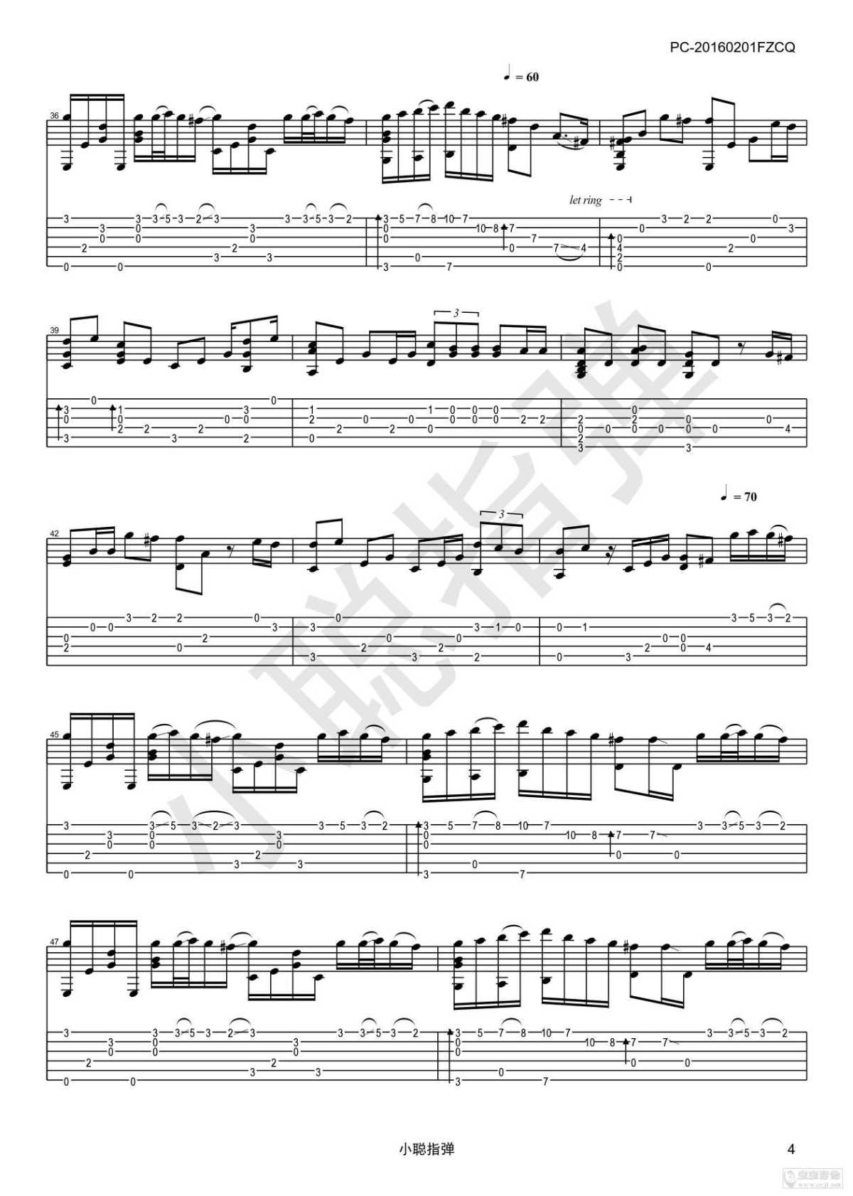 river flows in you吉他谱_river-flows-in-you_李闰珉 