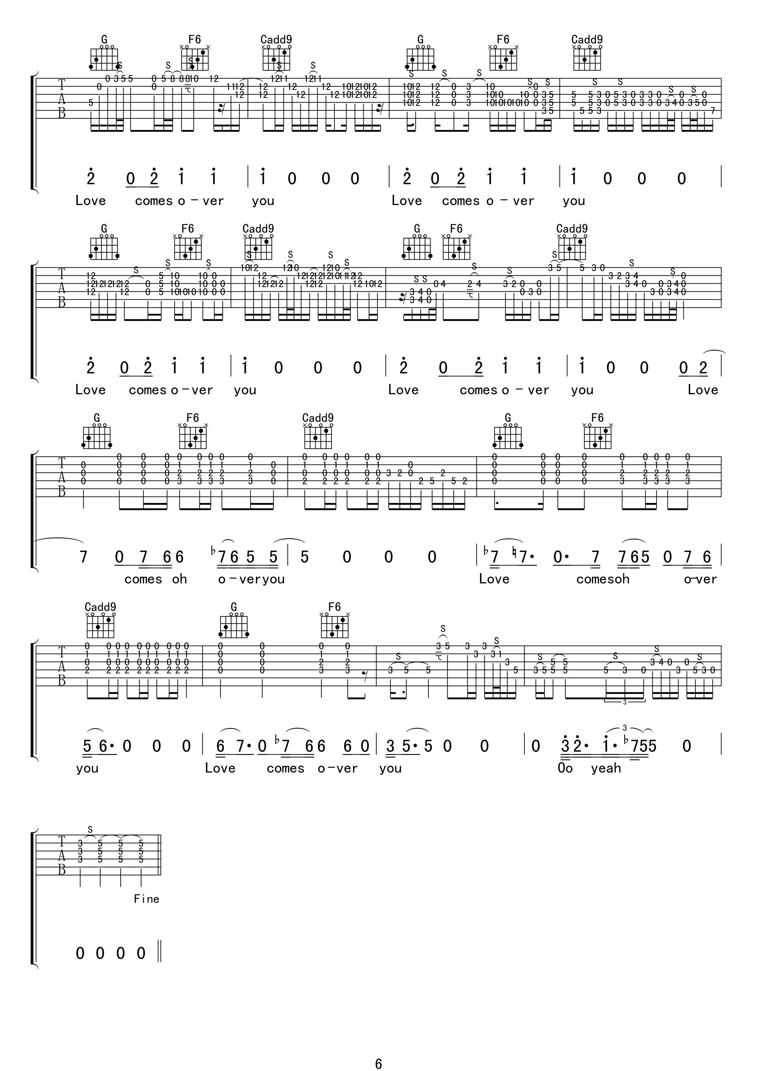 running on faith吉他谱_EricClapton_runningonfaith_17吉他_G调