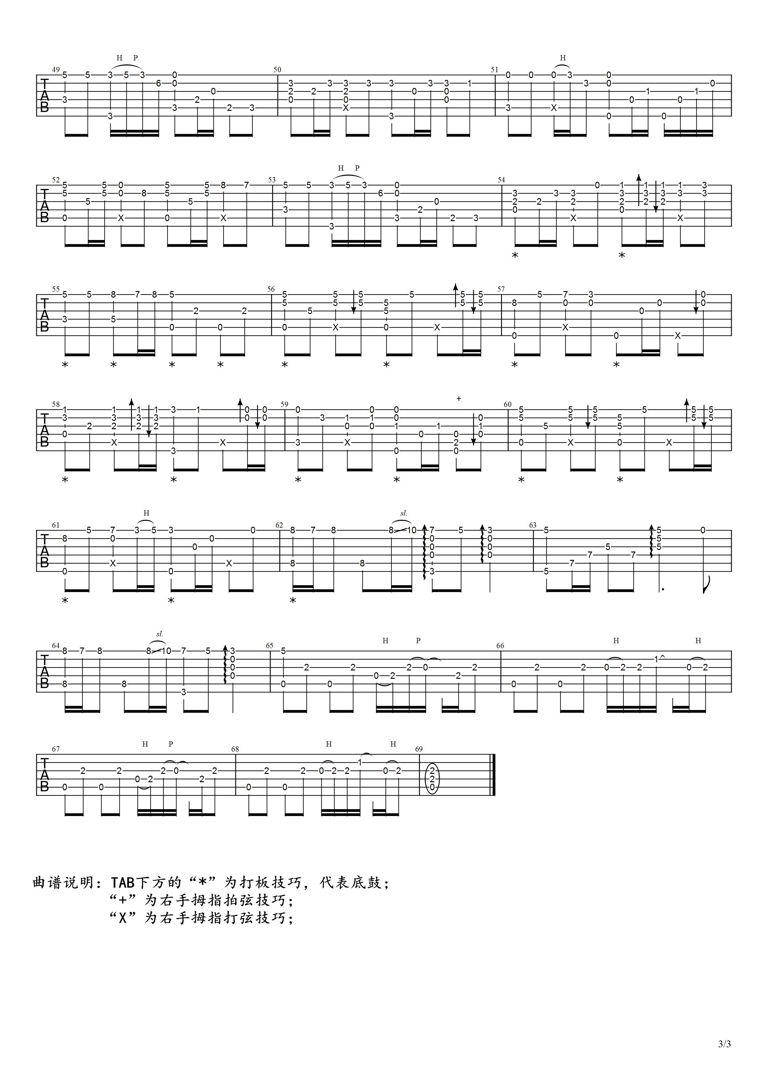 《星星点灯》吉他谱_郑智化_星星点灯_失物森林_G调